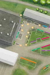 Standplan Außengelände